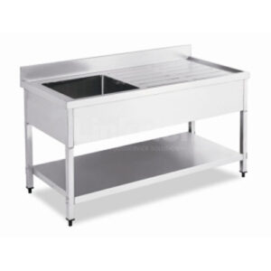 Stainless Steel Sink Table With Cold Tap