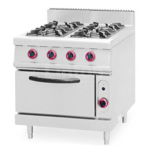 Gas Range 4-Burner With Oven